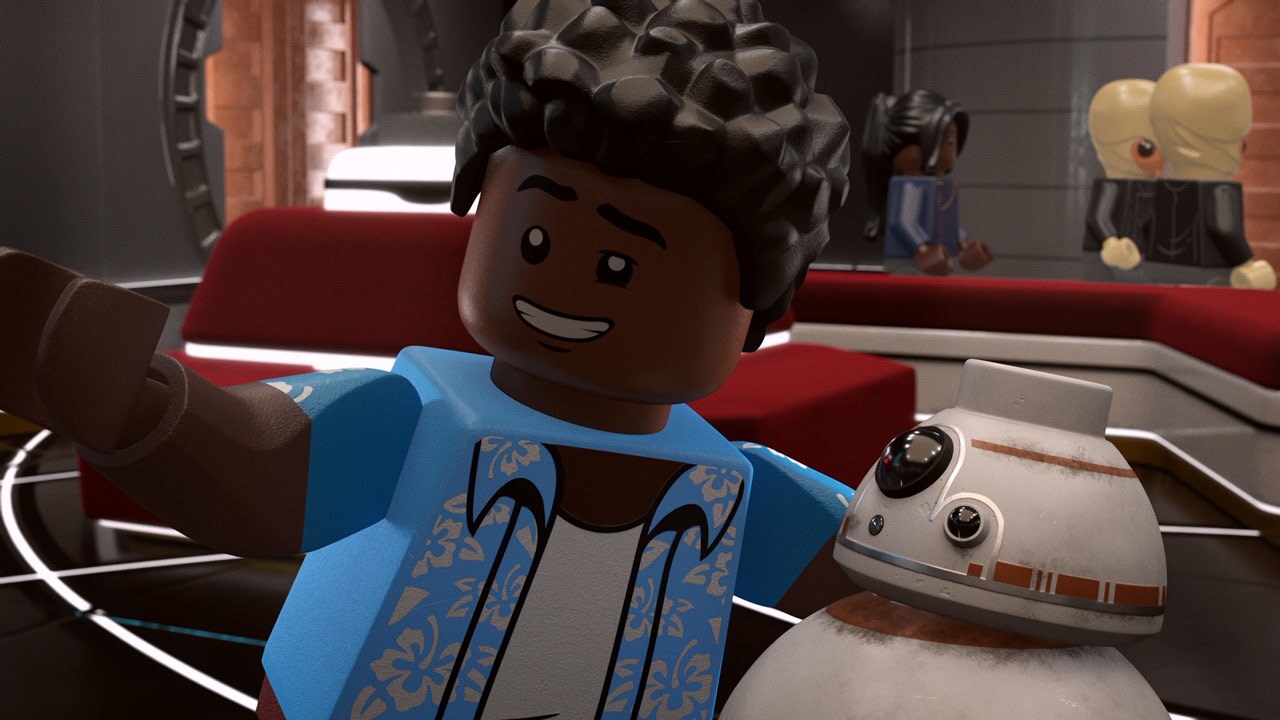 Finn and BB-8 from LEGO Star Wars Summer Vacation 