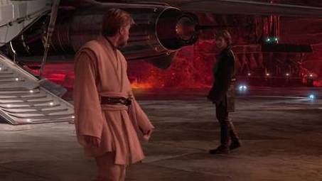 Anakin Confronts Obi-Wan