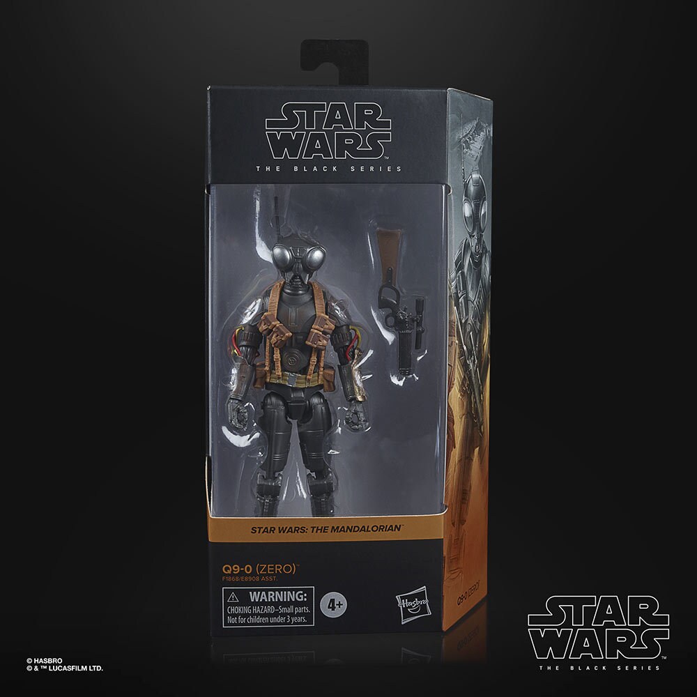 Star Wars The Black Series - Q9-O (Zero) in package