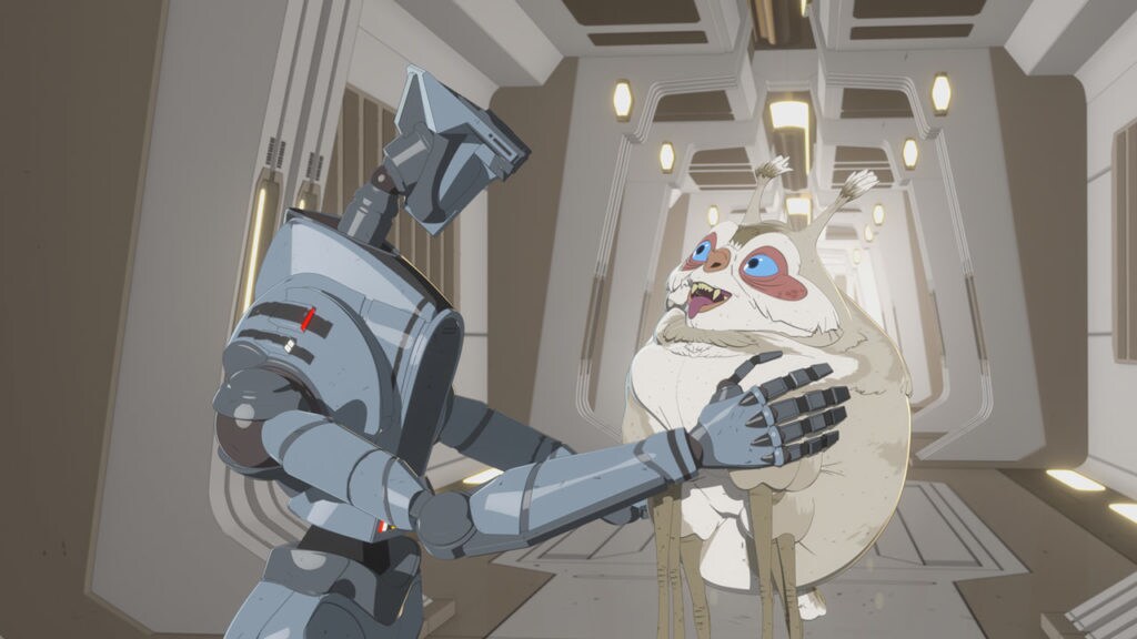 Torra's droid in Star Wars Resistance.