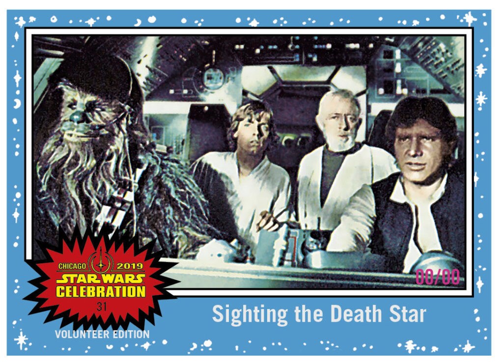 Topps Star Wars Celebration Chicago exclusive card.