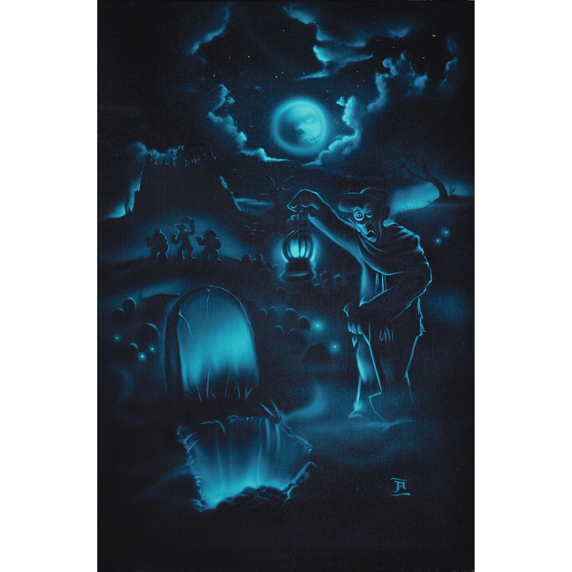 The Haunted Mansion ''Room 4 1 More'' Giclée by Noah