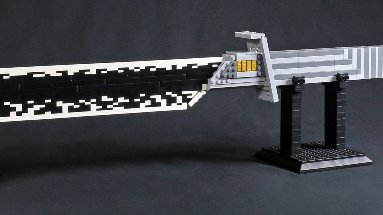 Most Impressive Fans: How Taylor Walker Built an Amazing, Homemade LEGO Darksaber