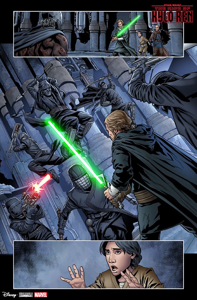 Pages from The Rise of Kylo Ren #2