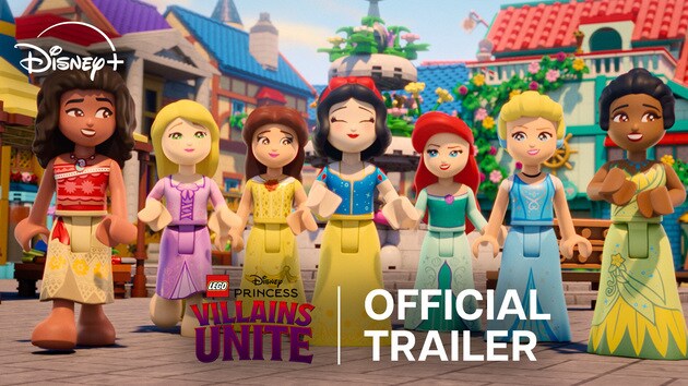 Lego Disney Princess: Villains Unite | Official Trailer | Available on Disney+ August 25