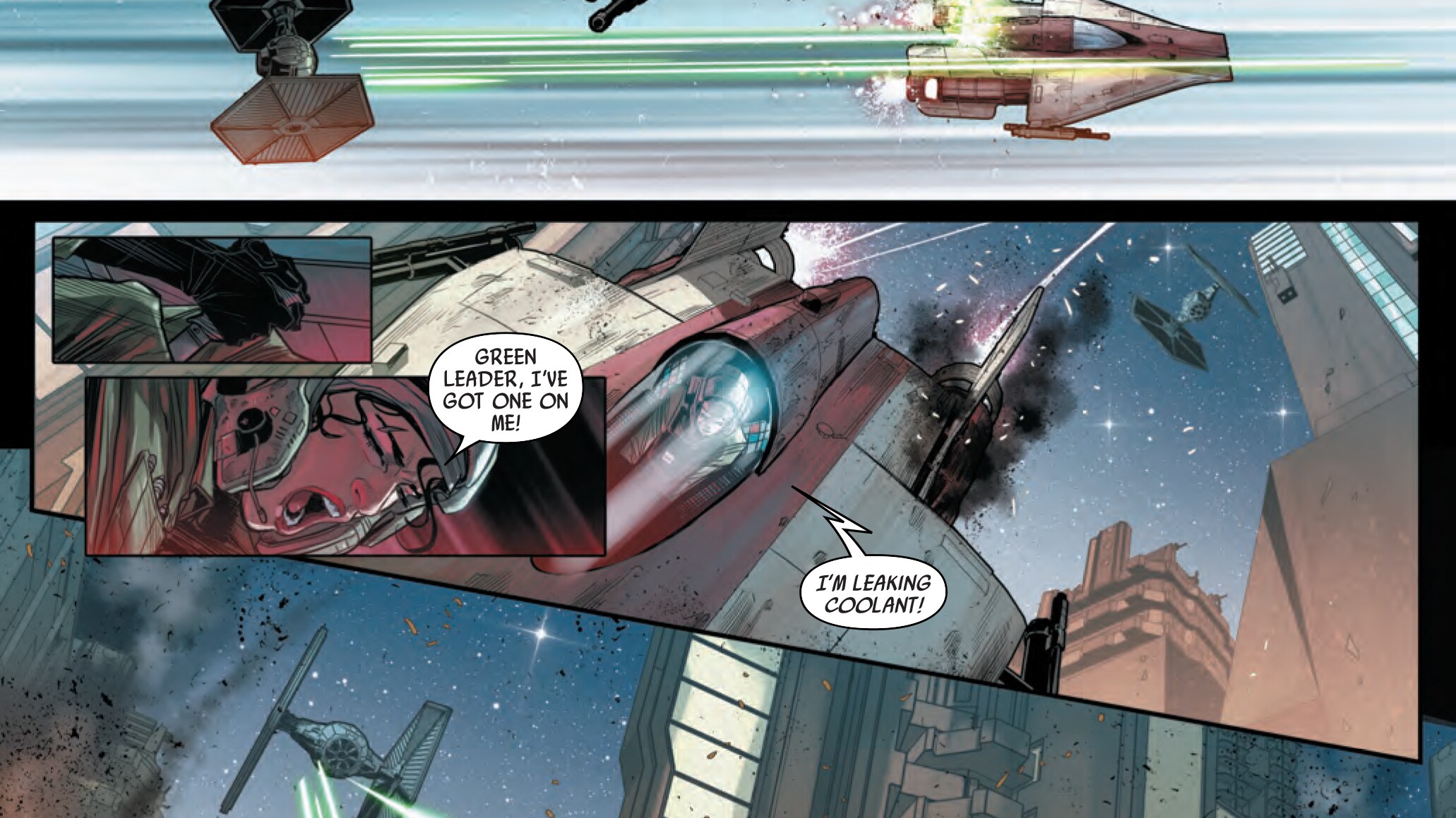 Star Wars Shattered Empire #2 - A-Wing vs TIE fighter