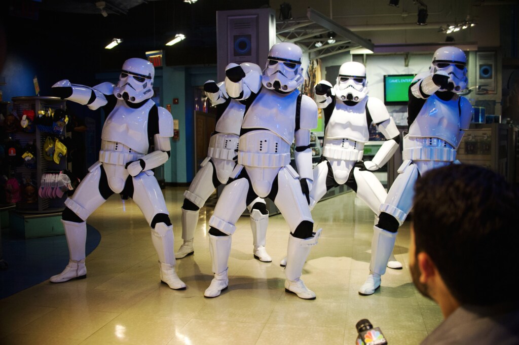 Stormtroopers on Force Friday