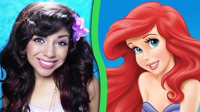 Ariel Inspired Make-up - Charismastar Disney Exclusive