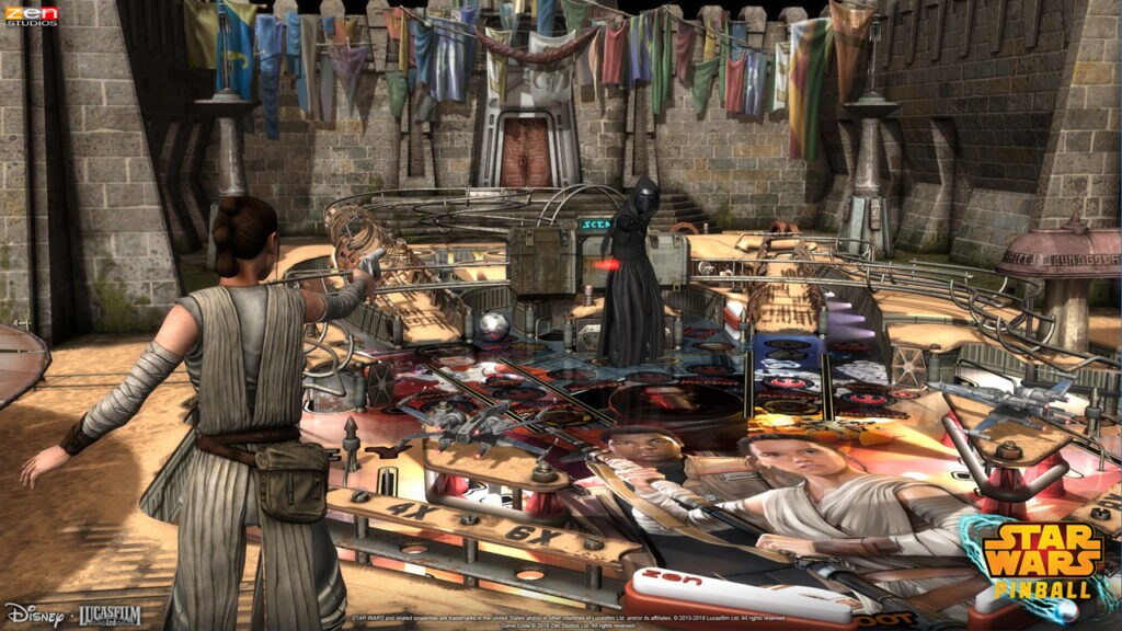 Star Wars Pinball on Nintendo Switch screenshot.