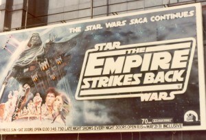 The Empire Strikes Back at The Odeon, 1980