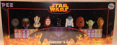 Pez star wars collectors deals set 2005