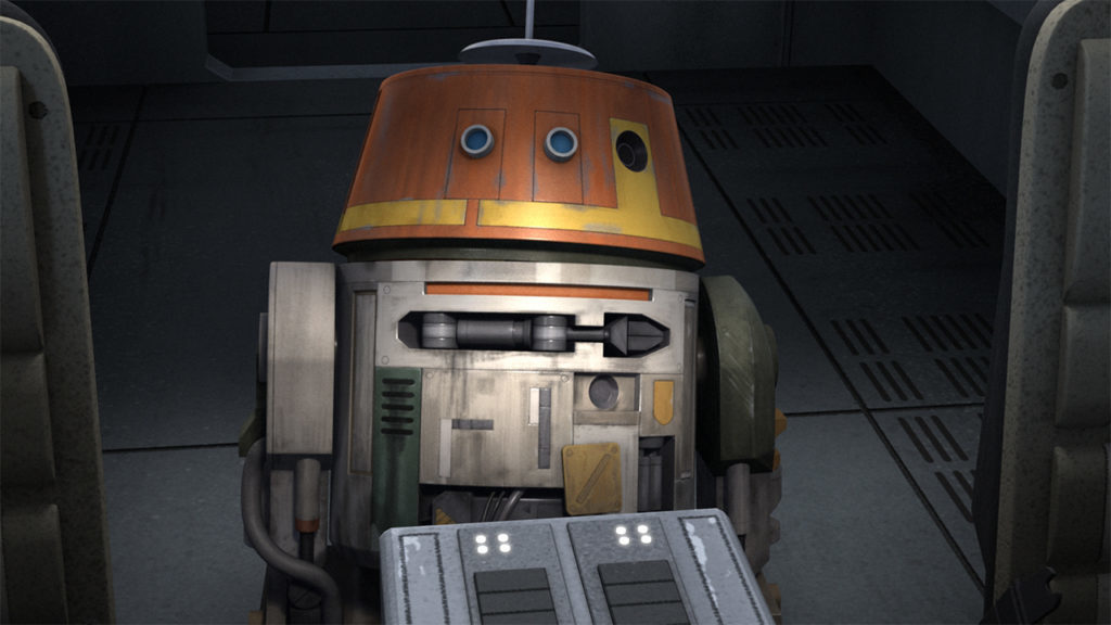 Chopper from Star Wars Rebels.