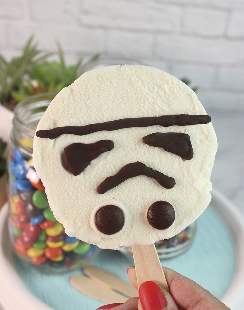Stormtrooper Ice Cream Pop
