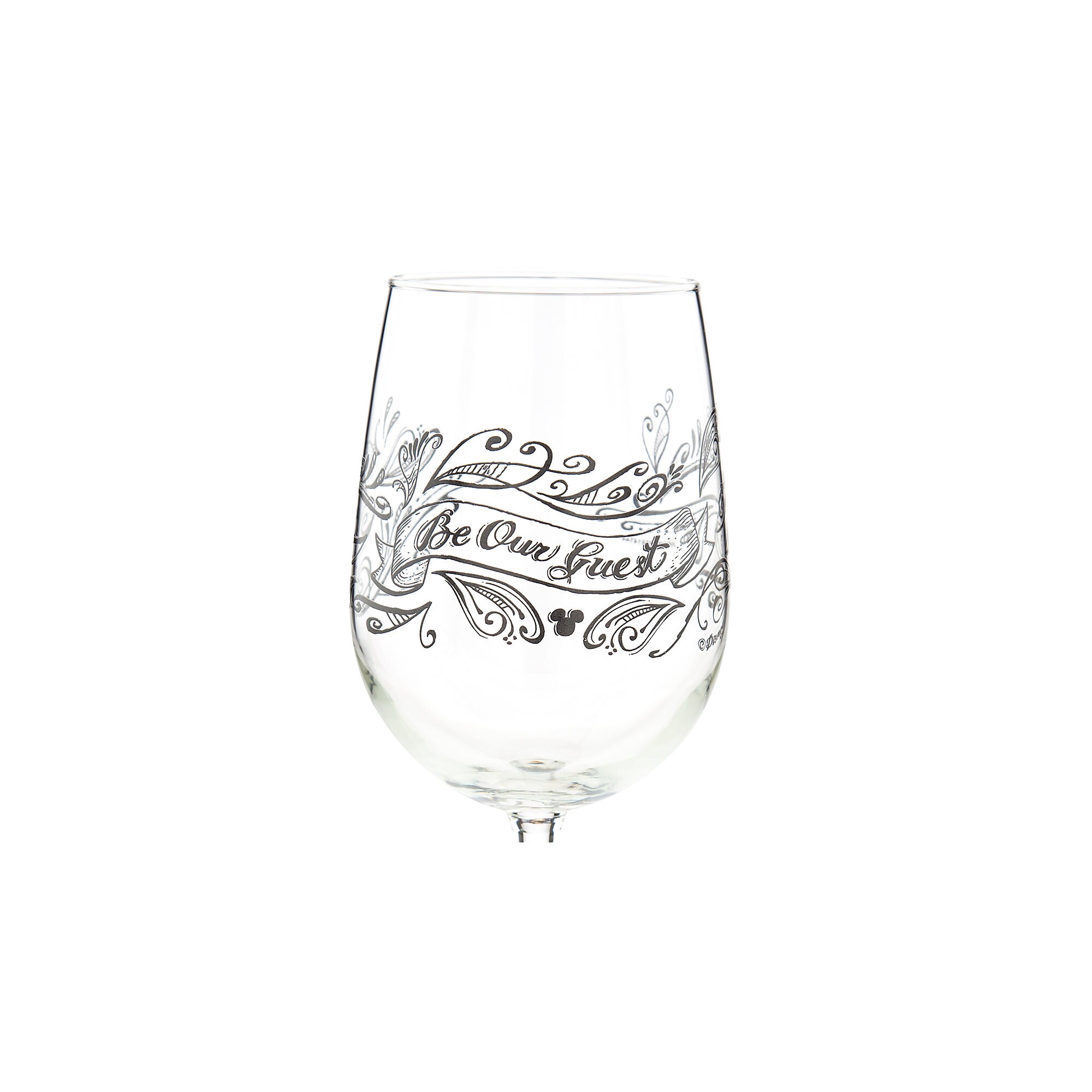 Be Our Guest Stemmed Wine Glass - 16 oz.