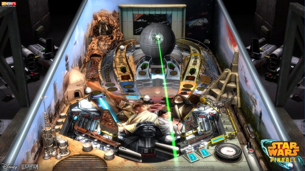 Star Wars Pinball on Nintendo Switch screenshot.