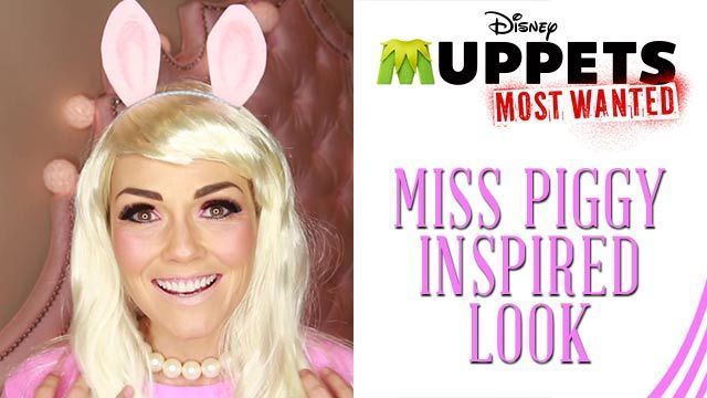 Muppets Inspired Miss Piggy Makeup