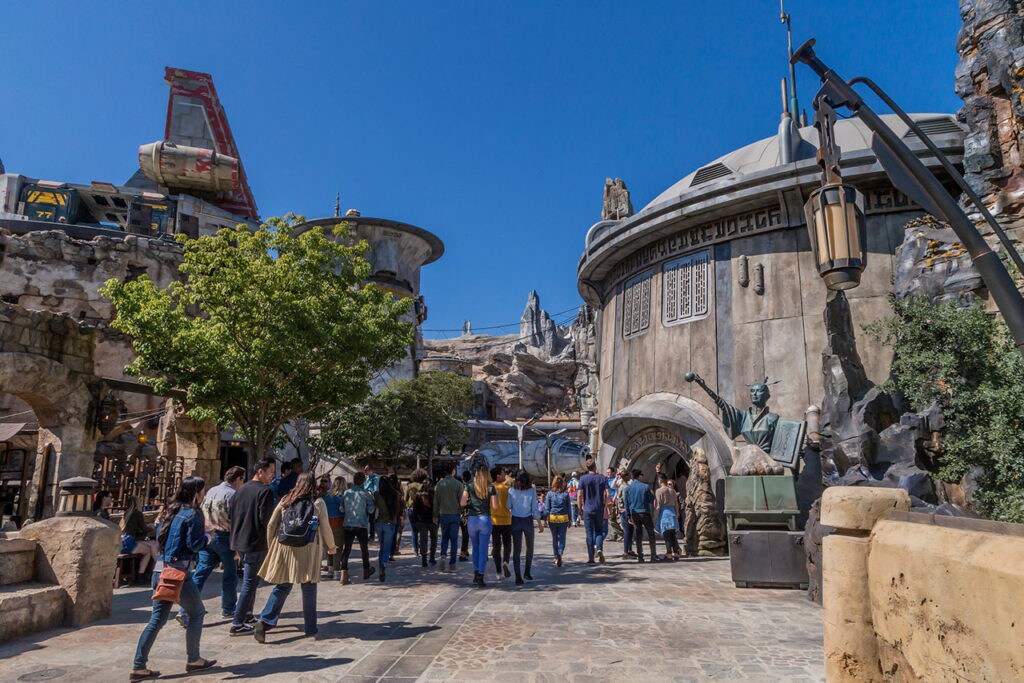 Star Wars: Galaxy’s Edge at Disneyland Park in Anaheim, California