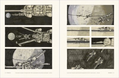 Star Wars Storyboards: The Original Trilogy interiors, A New Hope