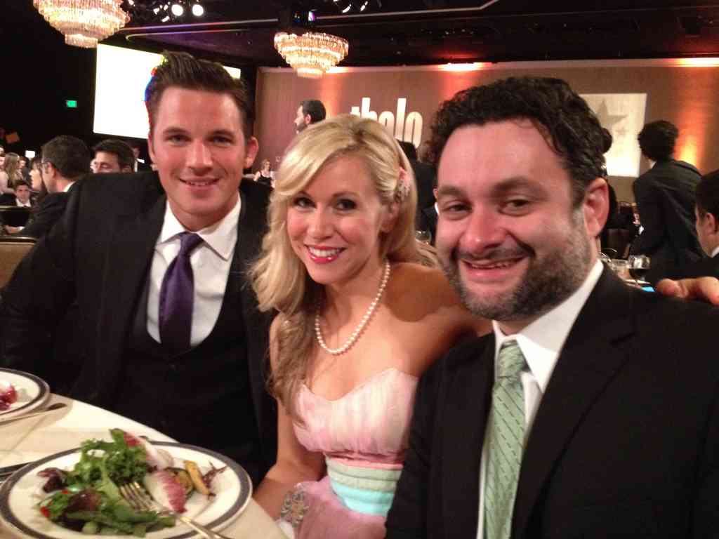 This was an amazing night! We were nominated for a Critics Choice Award. We did not win but it was a lot of fun to get together and get dressed up! I got to sit with my two Skyguys!