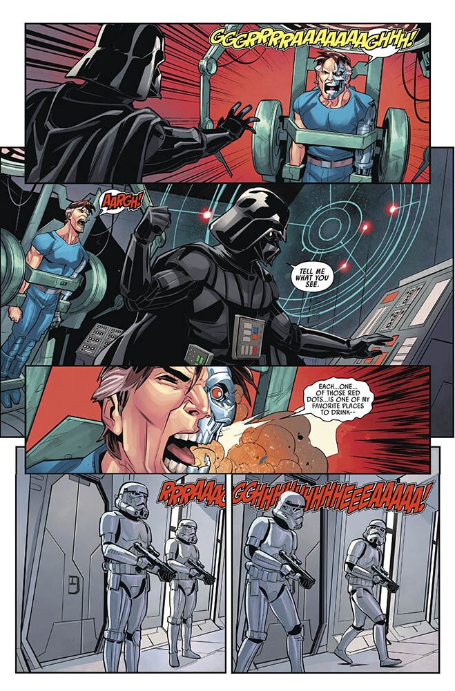 A page from Target Vader issue #5.