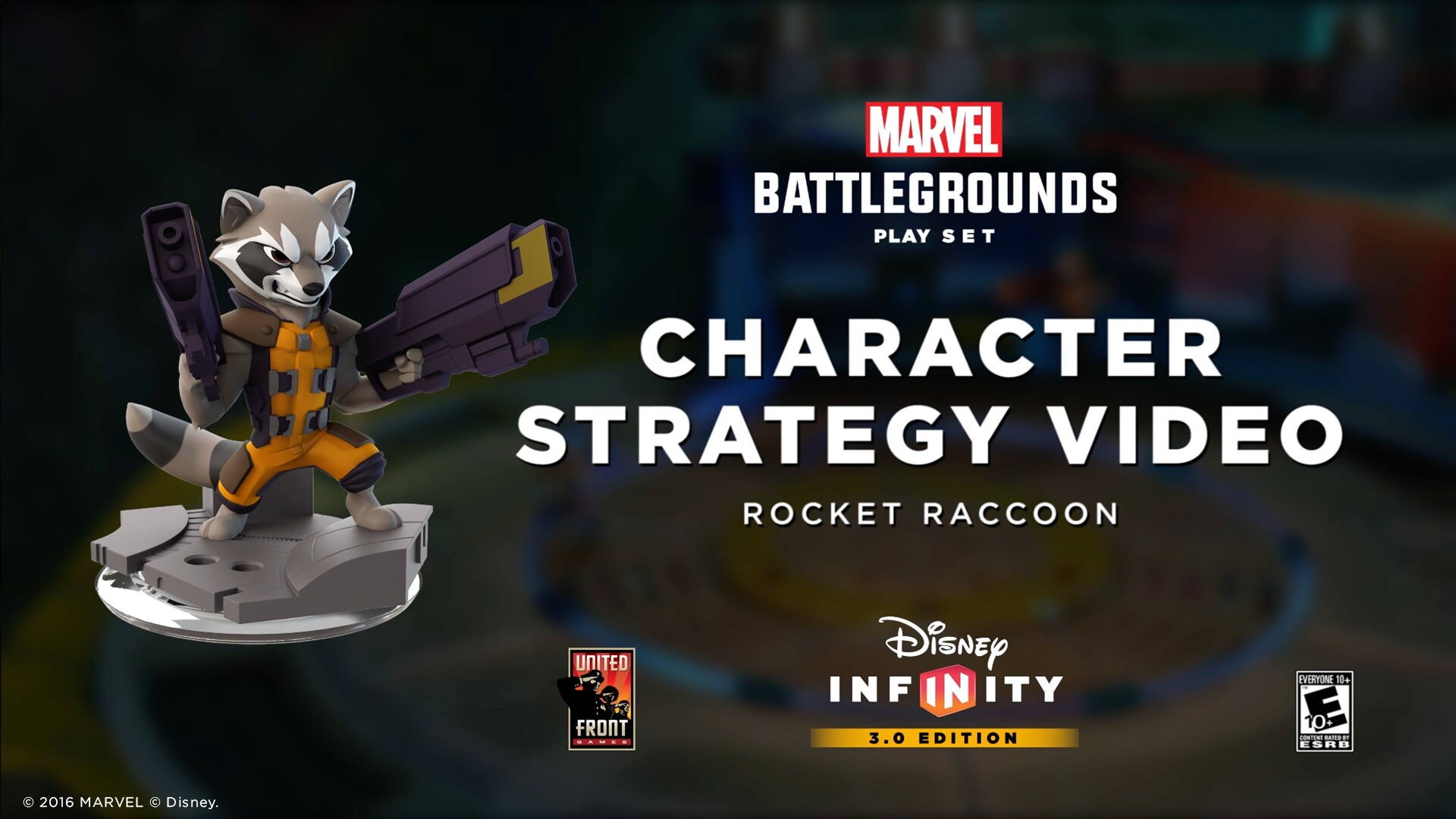 Rocket Raccoon | Marvel Battlegrounds Strategy Video | Disney Infinity 3.0