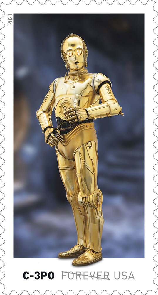 Star Wars stamps - C-3PO