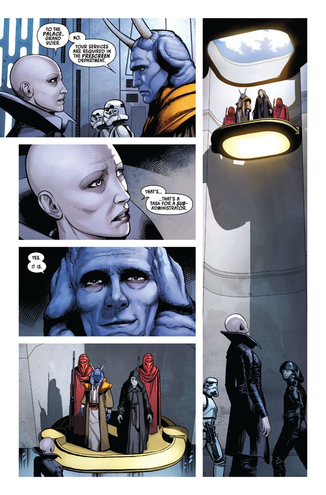 Marvel's Star Wars: Darth Vader #14 preview page