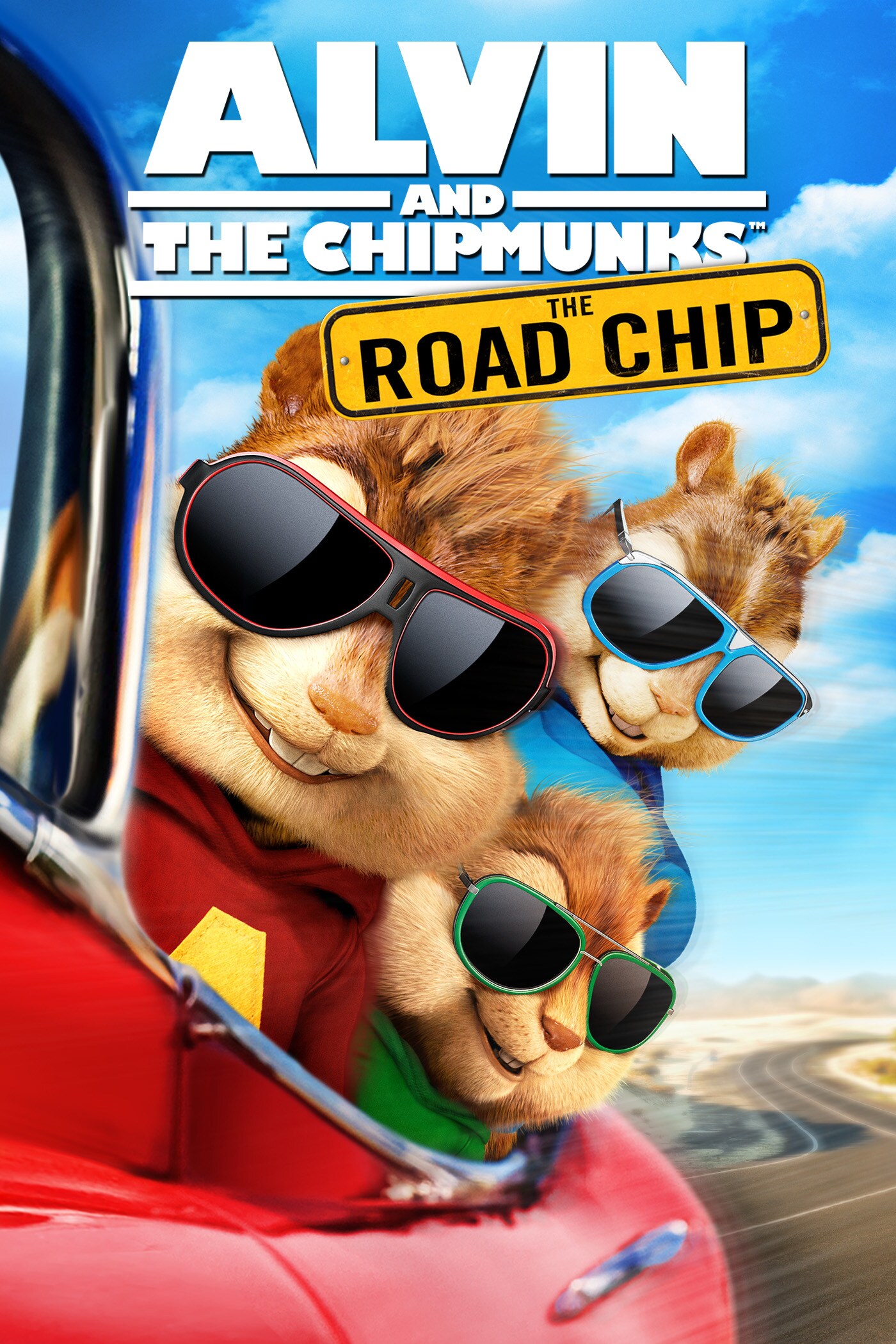 Alvin and the Chipmunks: The Road Chip movie poster