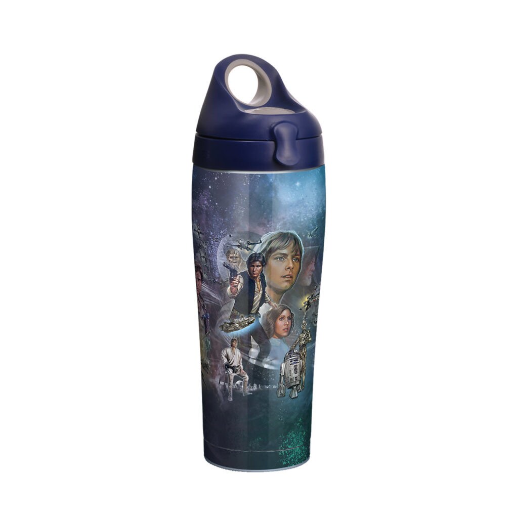Star Wars Celebration Chicago Insulated Tumbler with Wrap & Lid, 16 oz Tritan, Clear.