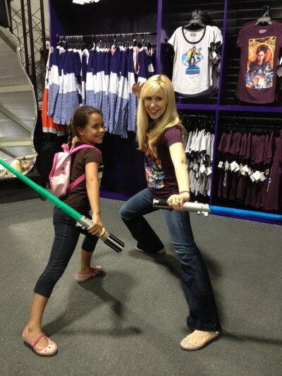 I love meeting fans of all ages! The Force is Strong with this Ahsoka fan!