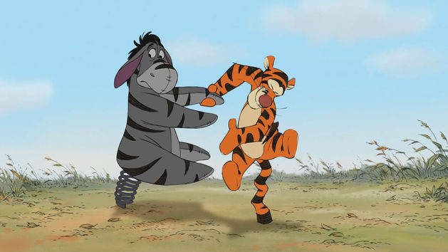 Tigger And Eeyore | The Mini Adventures of Winnie The Pooh