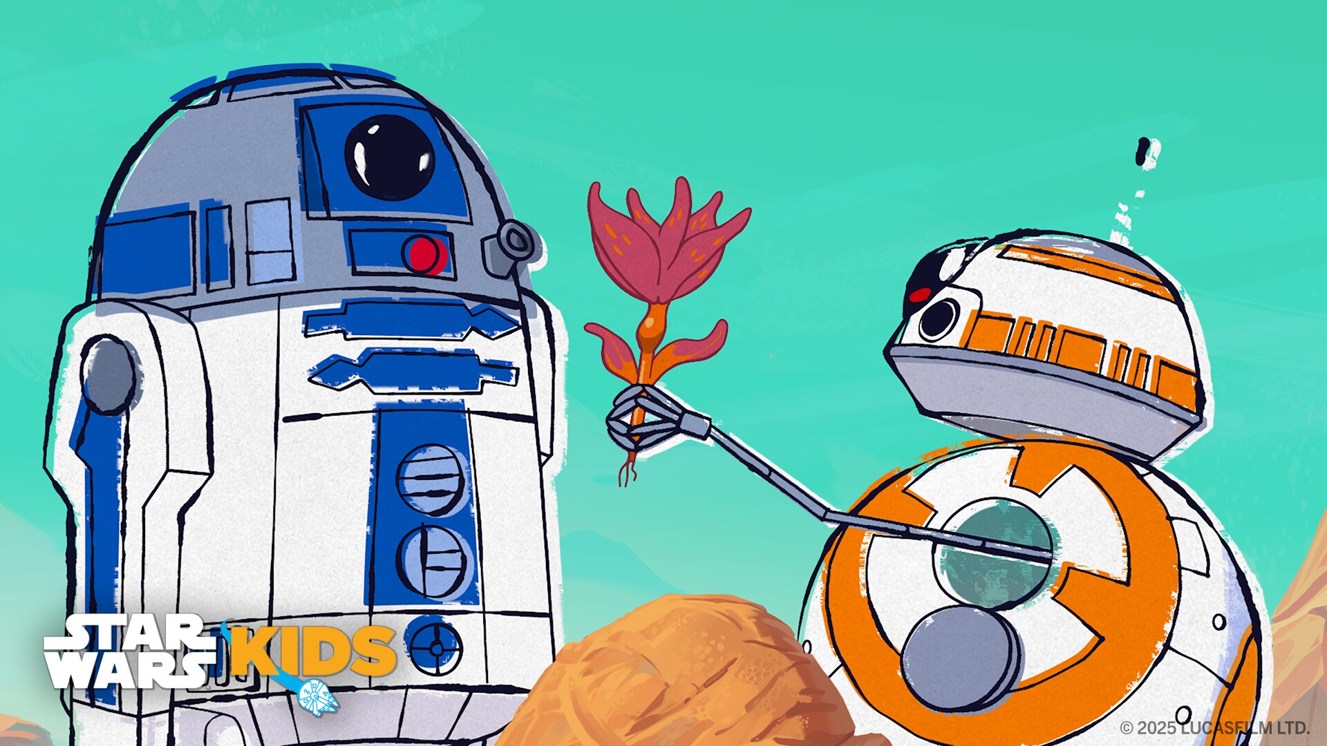 R2-D2 and BB-8 Chased By A Bounty Hunter?! | Droid Diaries | Episode 8