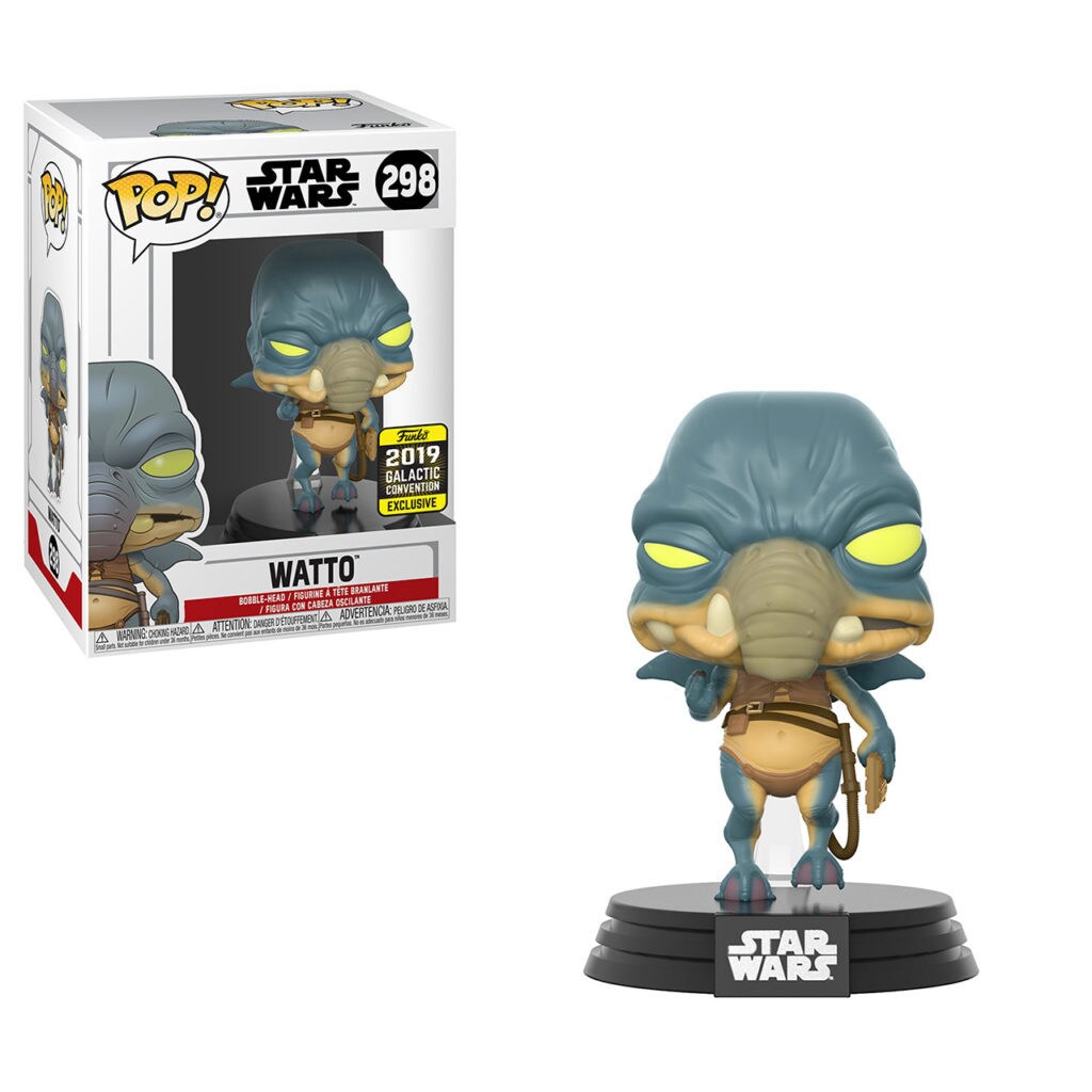 A Funko Pop! available only at Star Wars Celebration Chicago.