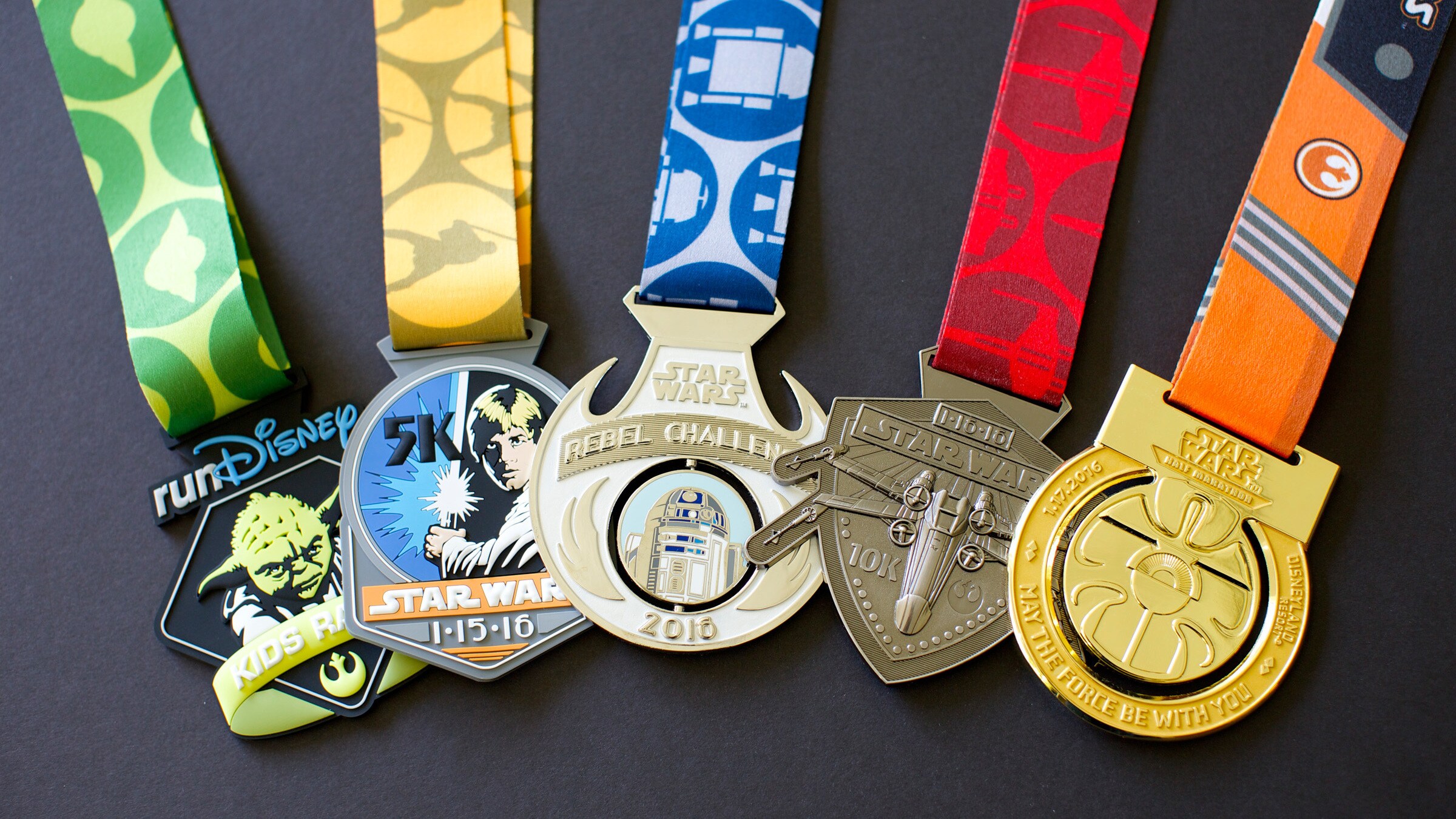 runDisney Star Wars Medals