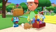 Just One of the Puppies / Pet Picnic