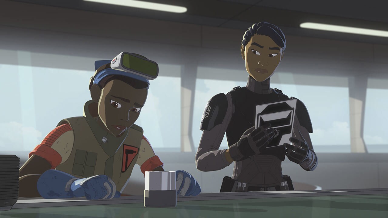Tierny and Tam in Star Wars Resistance.