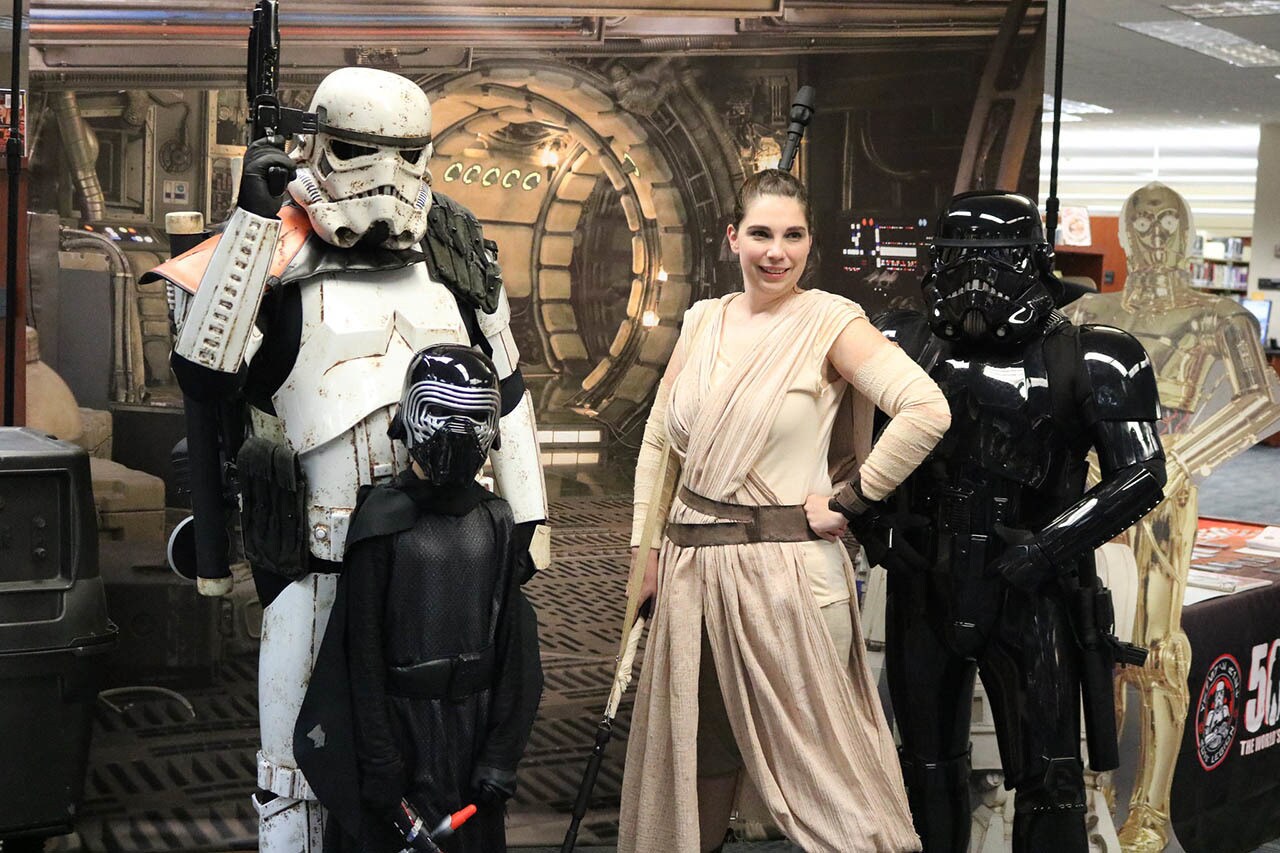 The 501st at Star Wars Reads in Charleston.