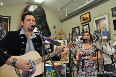 Randy Martinez and Denise Vasquez perform