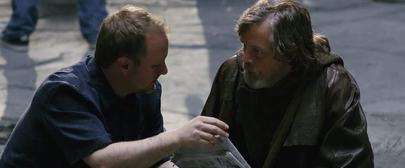 Rian Johnson only wrote one draft for the last jedi! He put no effort and  doesn't care about star wars at all!!!!! : r/saltierthankrayt