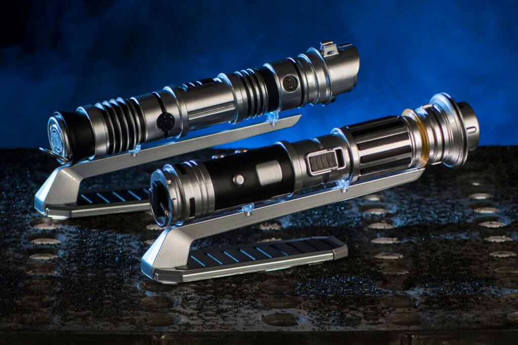 Custom lightsabers from Savi's Workshop. (David Roark/Disney Parks)