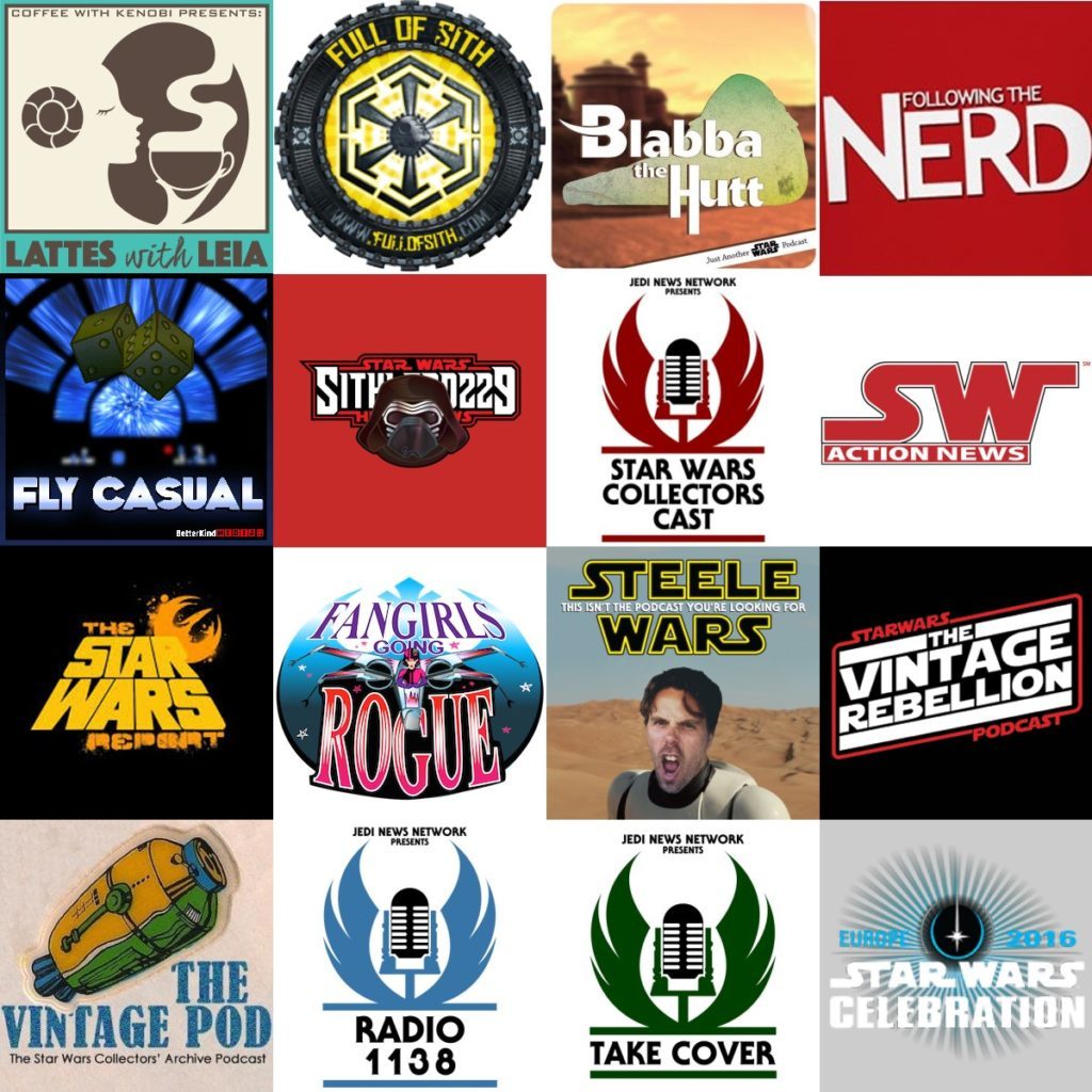Star Wars Celebration Europe Podcast Stage Collage