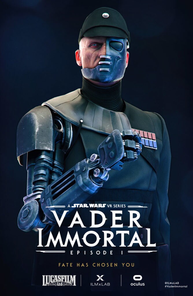Admiral Karius Vader Immortal SDCC poster
