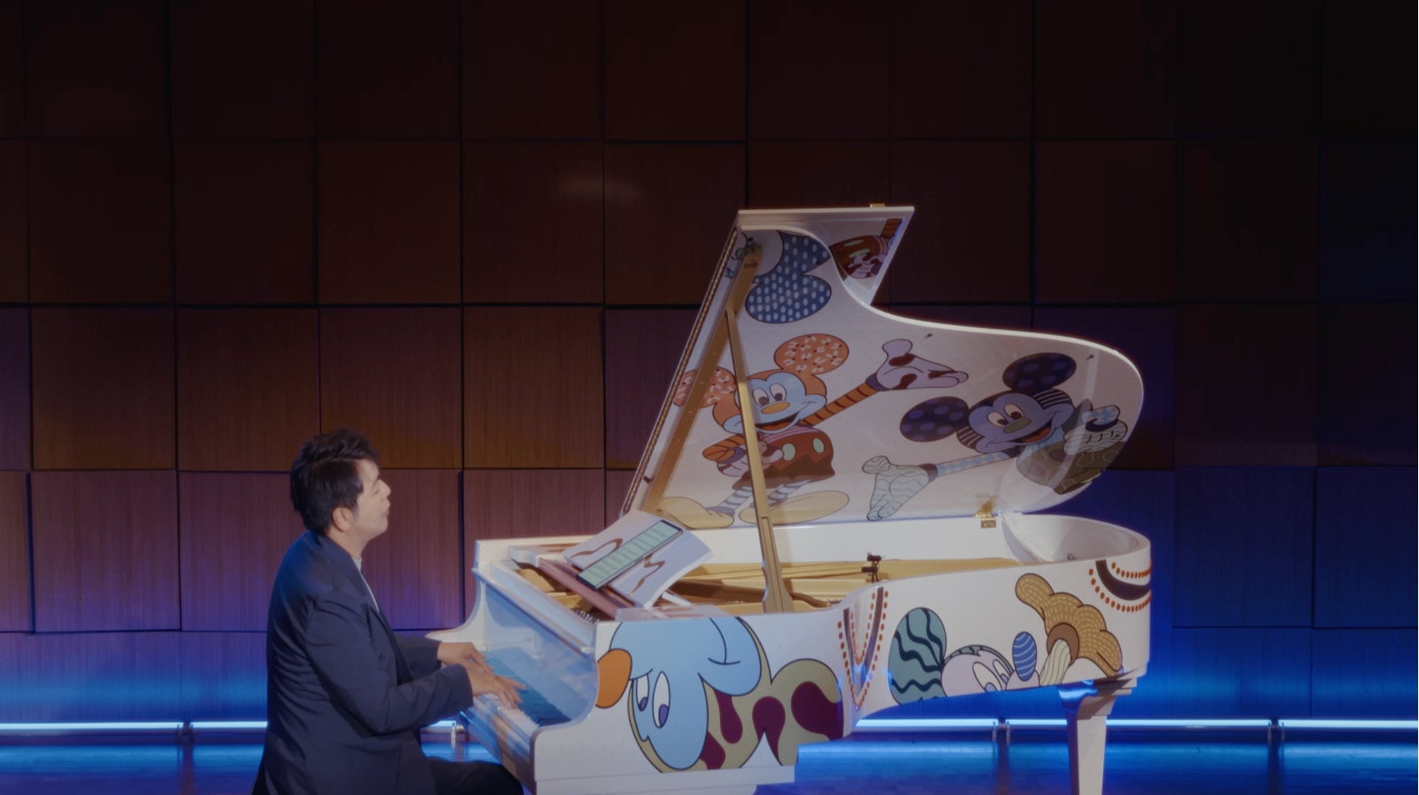 Lang Lang Plays “We Don’t Talk About Bruno” on the Steinway x Disney: Mickey Mouse Limited Edition Piano
