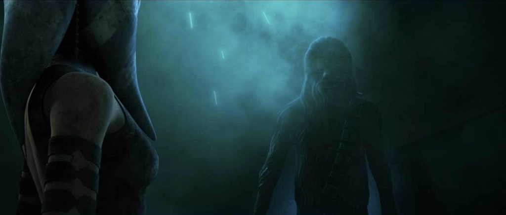 The Clone Wars - Chewie and Ahsoka