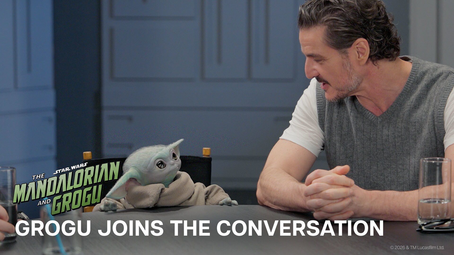 Grogu Joins the Conversation | The Mandalorian and Grogu