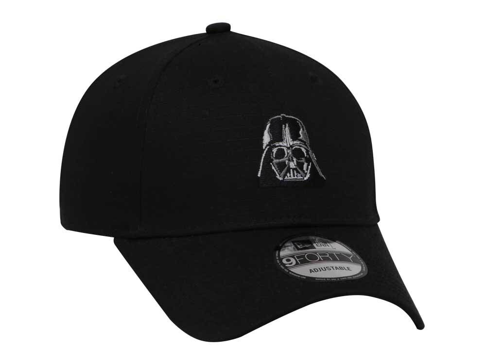 A black Darth Vader baseball cap.