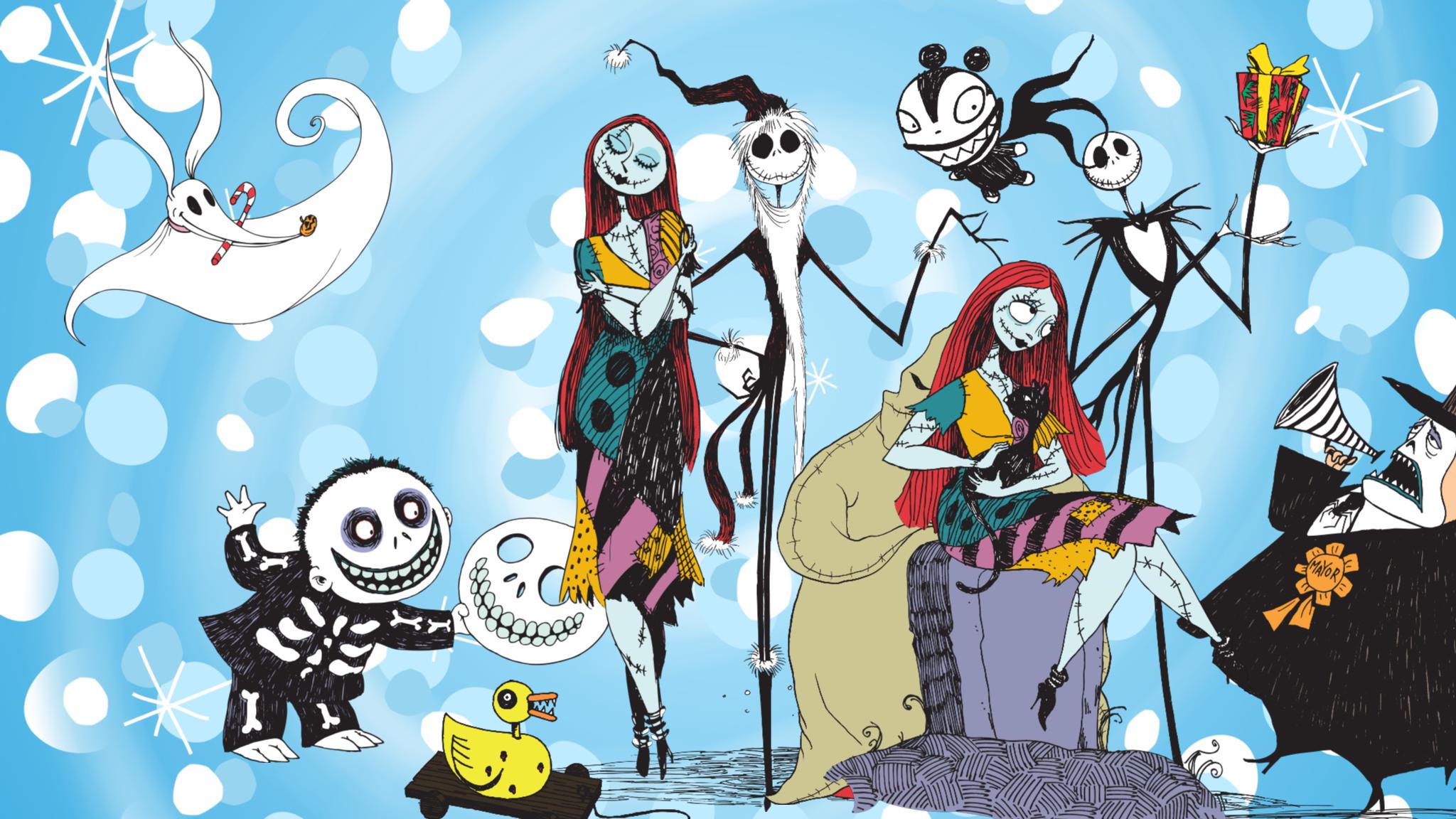 Nightmare Before Christmas Sticker Book | Disney LOL