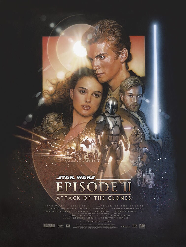 Star Wars: Attack of the Clones movie poster