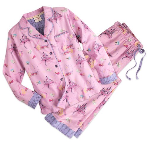 Sleeping Beauty Flannel Pajama Set for Women by Munki Munki® | shopDisney