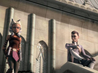 Ahsoka Meets Lux Bonteri